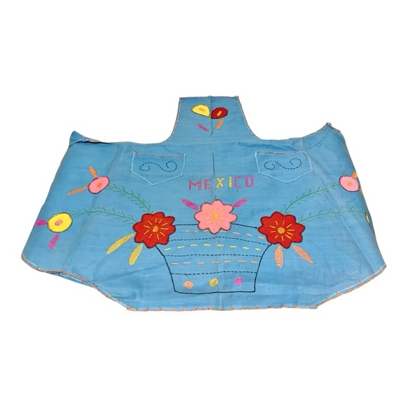 Vintage Embroidered Apron - Picture 2 of 3